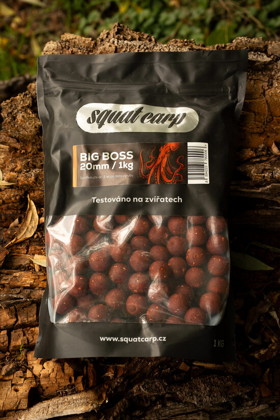 SQUAT CARP - Boilies BIG BOSS 20 mm 1 kg